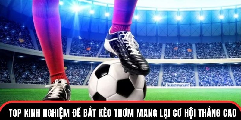 Top kinh nghiệm để bắt kèo thơm mang lại cơ hội thắng cao
